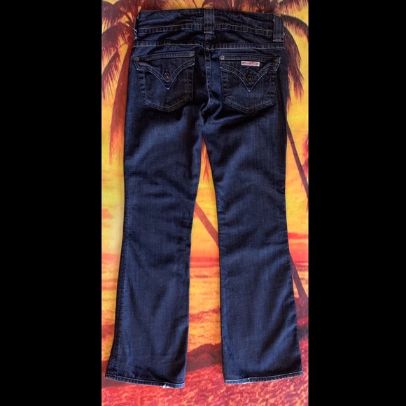 HUDSON Bootcut Jeans Dark Wash Blue Size 26 - Picture 2 of 11